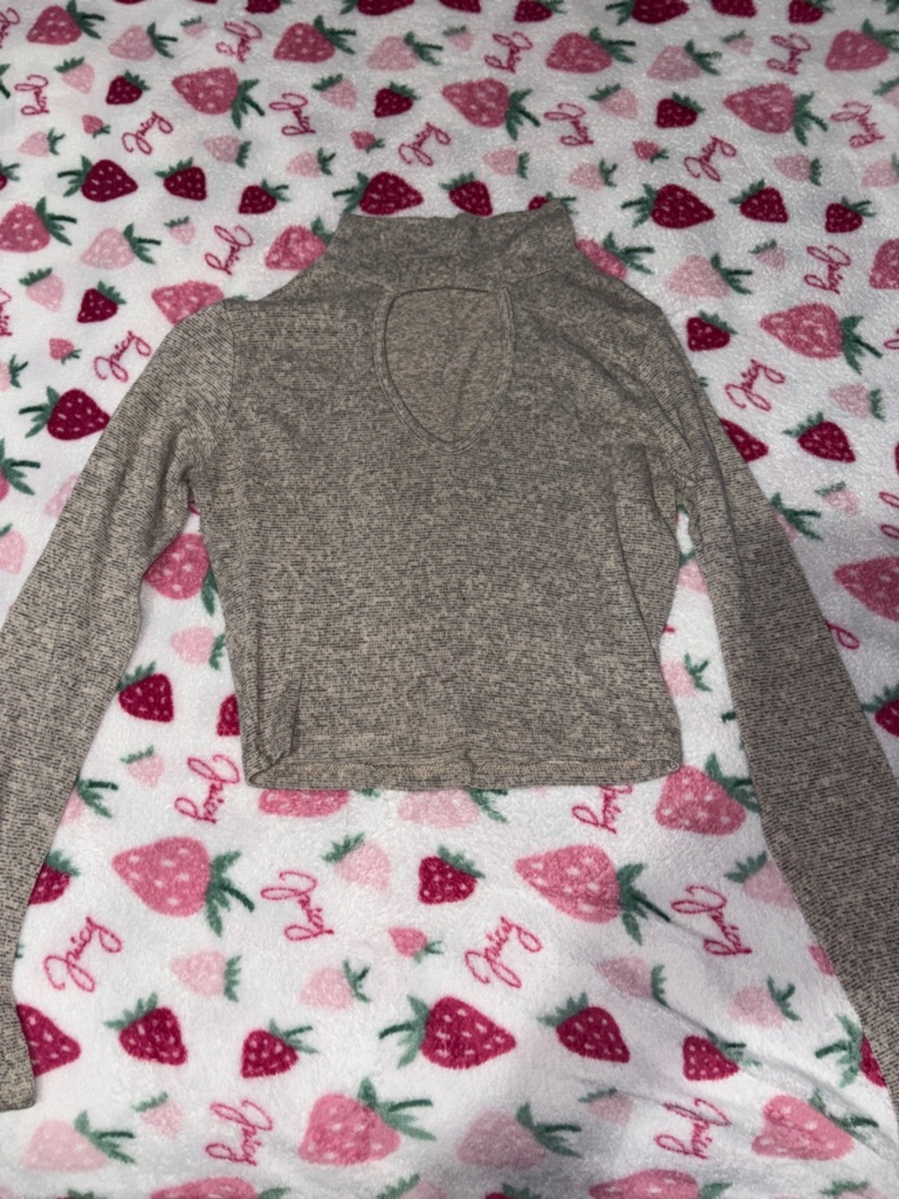 Acemi Crop Long Sleeve Top